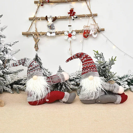 2-Piece: Christmas Gift Curtain Buckle