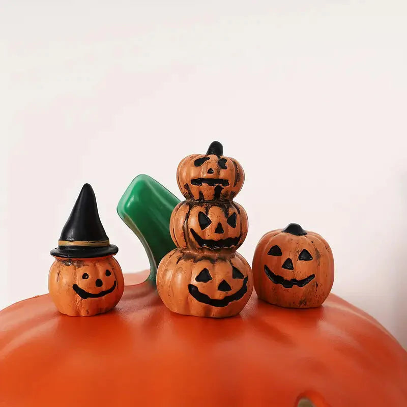 3-Piece: Halloween Pumpkin Decorations