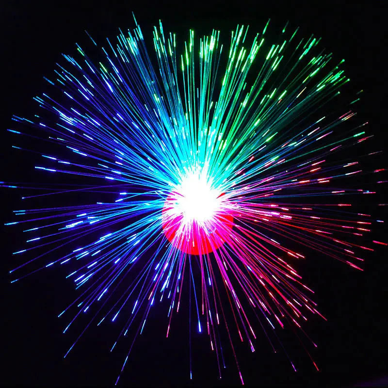 4-Pack: 8 Modes LED Fiber Optic Lights