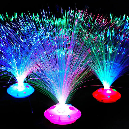 4-Pack: 8 Modes LED Fiber Optic Lights