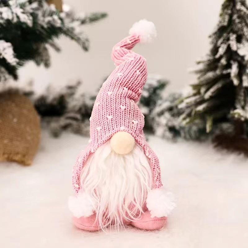 5-Pack: Christmas Gnome Plush Doll