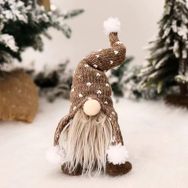 5-Pack: Christmas Gnome Plush Doll