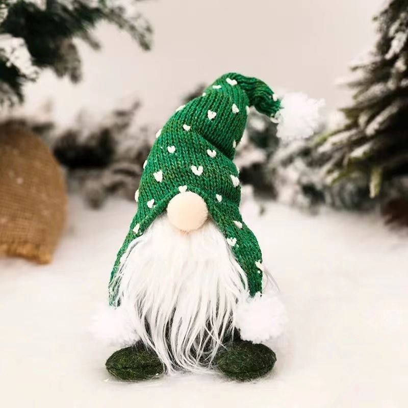 5-Pack: Christmas Gnome Plush Doll