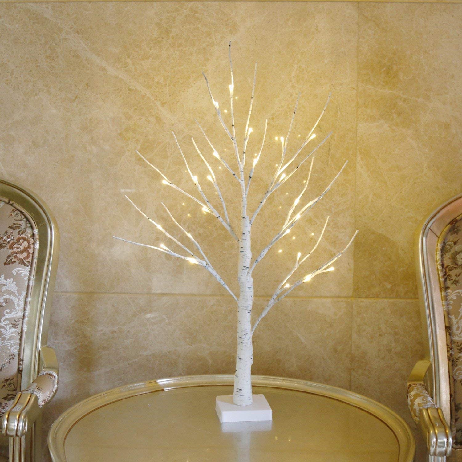 LED Christmas Birch Home Lights
