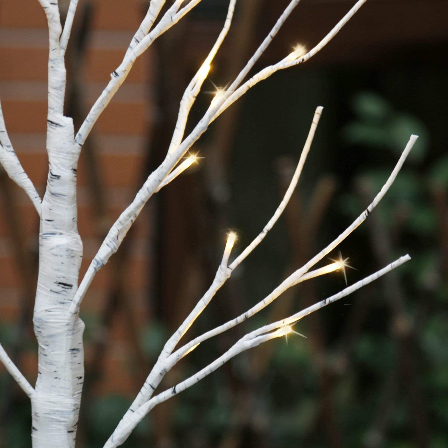 LED Christmas Birch Home Lights