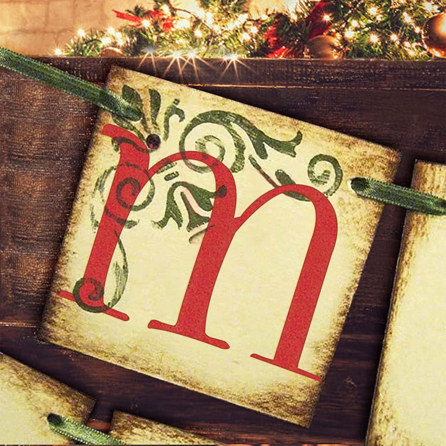 Merry Christmas Banner Home Decor